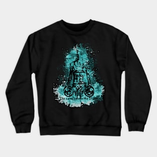 The Calm Before The Storm (blue) Crewneck Sweatshirt